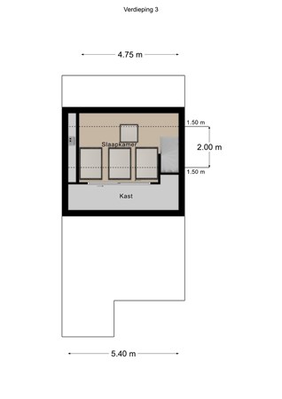 Floorplan - Pastoor Prickaertsstraat 22, 6291 LM Vaals